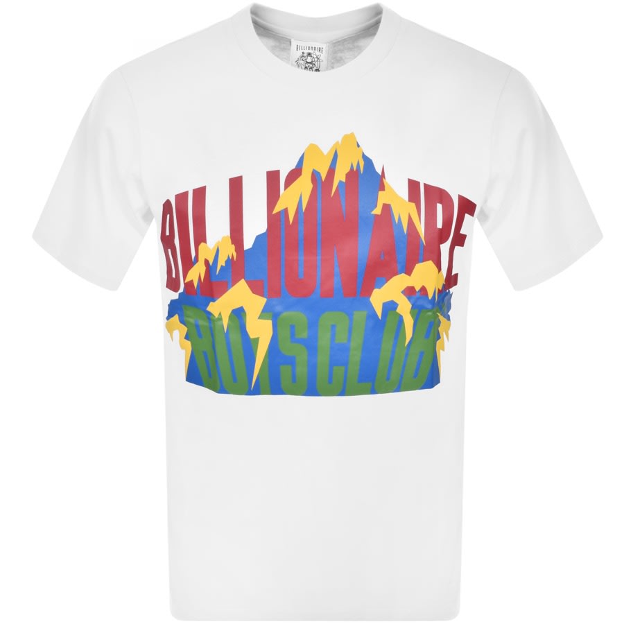Alternative Image for ProductBillionaire Boys Club Mountain Logo T Shirt White1